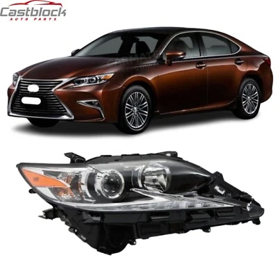 Faro lateral derecho pasajero LED halógeno para Lexus ES350 2016-2018 8114033A50 Foto 1 de 4