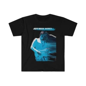 T-shirt unisex in morbido cotone. Jeff Beck. Cablato - Foto 1 di 3