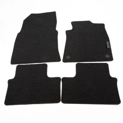 Genuine Renault Floor Mats Car Front Rear 4 Pieces Textile Clio MK5 8201711350 - Image 1 of 3