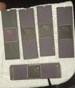 Lot x4 SIGNETICS CERAMIC PURPLE PROCESSOR 2652i Vintage - Afbeelding 1 van 1