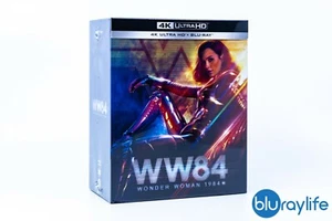 Wonder Woman 1984 WW84 4K Blu-ray Steelbook Manta Lab ME38 One Click Box Set - Picture 1 of 12