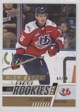 2017-18 Upper Deck CHL Star Rookies High Gloss /10 Zach Cox #328
