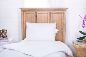 Down and Feather Blend Pillow - 50% White Goose Down & 50% Feather, Queen Size - Picture 1 of 4