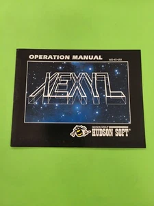 Xexyz Nintendo NES Manual de instrucciones Folleto SOLO - Imagen 1 de 3