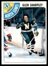 1978-79 Topps Hockey Card Glen Sharpley C Minnesota North Stars #175