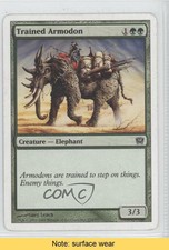 2005 Magic: The Gathering - Core Set: 9th Edition Trained Armodon #274 READ 0b5