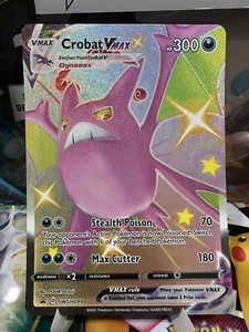 Pokemon TCG Crobat VMAX SWSH099 Black Star Promo JUMBO Oversized NM - Picture 1 of 3