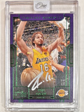 2022-23 Panini One and One Pau Gasol Green Timeless Moments Auto/Autograph #/5