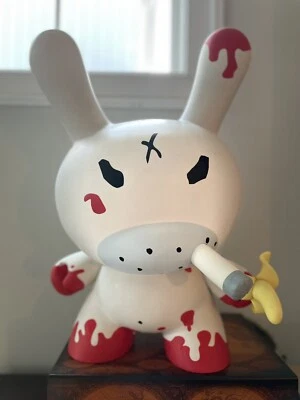 Kidrobot Dunny Redrum de 20 pulgadas de Frank Kozik raro Foto 1 de 3