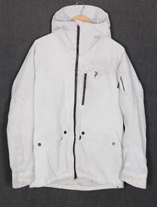 PEAK PERFORMANCE HAKUBA Ski Jacket Men Size S Hooded Padded Waterproof MJ5246 - Picture 1 of 11