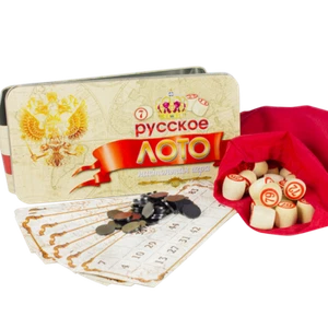 Russisches Lotto Loto Bingo Familienspiel Русское лото Tischspiel Brettspiel  - Bild 1 von 1