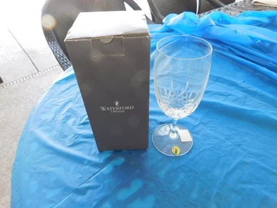 Vaso de té helado Waterford Lismore Essential cristal agua 142826 Alemania con caja Foto 1 de 4