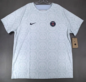 Nike Dri-Fit Paris Saint-Germain Pre-Match Soccer Jersey DJ8563-472 Men 2XL PSG - Picture 1 of 6