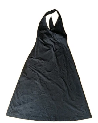 Patagonia Morning Glory Dress Womens Small Teal Blue Green Halter Tie Athletic - Image 1 of 4