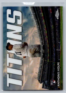 Anthony Volpe 2023 Topps Chrome Update Titans #CT-19 New York Yankees - Picture 1 of 2