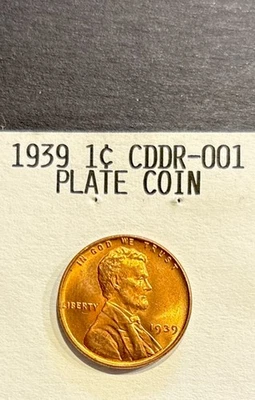1939 Lincoln Cent Plate Coin - Image 1 of 3