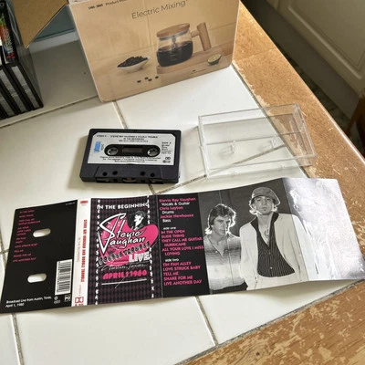 STEVIE RAY VAUGHAN & DOUBLE TROUBLE - In The Beginning - 1992 UK Cassette - Image 1 of 4
