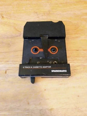 Adaptador de casete estéreo de 8 pistas Sparkomatic vintage de los años 60 #SCA-10 Foto 1 de 4