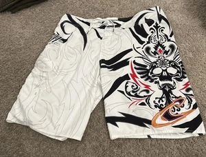 O’Neil Swimming Trunks Y2K Styled Ed Hardy Type Designs AOP - Picture 1 of 4