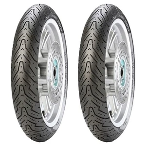PAAR MOTORRADREIFEN PIRELLI 3.50-10 ANGEL SCOOTER DOT22 + 100/90-10 ANGEL SCOOT - Bild 1 von 5