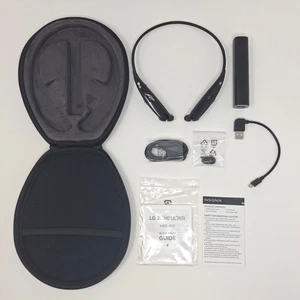 Auriculares Bluetooth LG TONE ULTRA HBS-810 banda para el cuello negra sonido JBL - Probados - Imagen 1 de 13