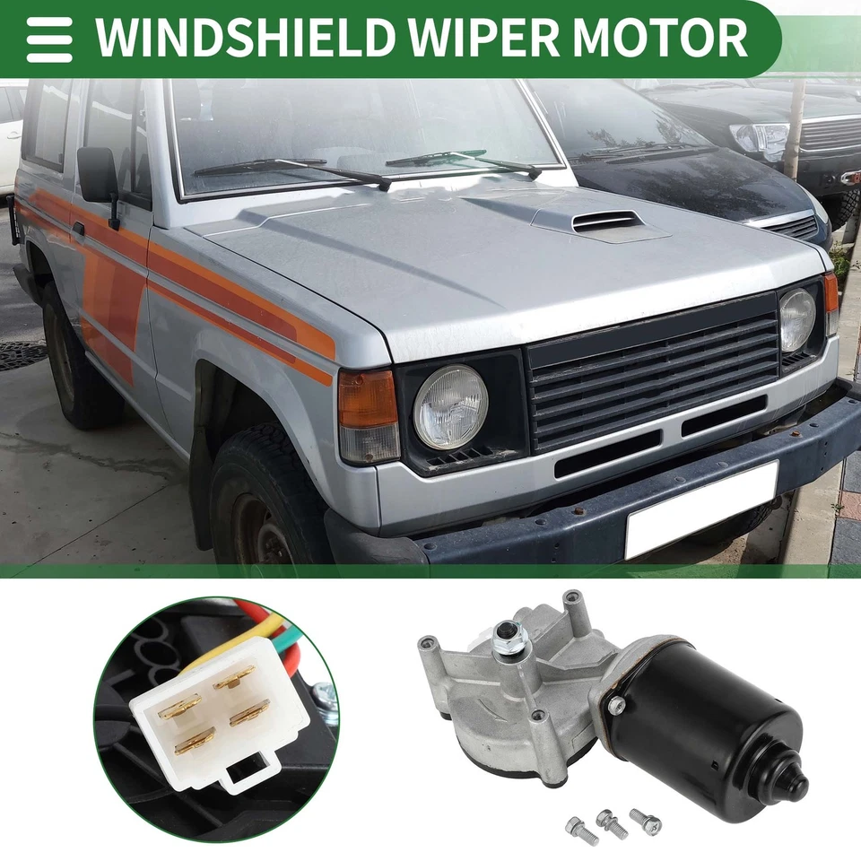 Motor limpiaparabrisas delantero para Mitsubishi Montero 1983-1991 NºMB249196 Foto 1 de 4