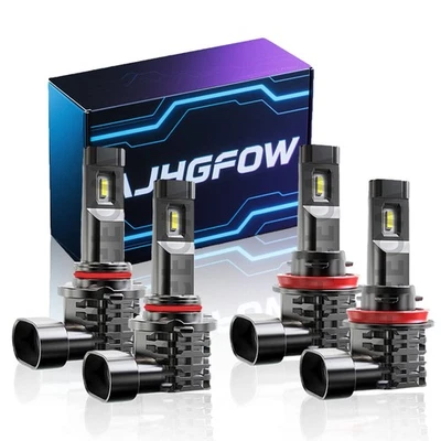 For Volvo VN VNL VNM Truck 630 670 730 780 2004-2015 - 4X LED Headlight Bulb K9A - Image 1 of 4