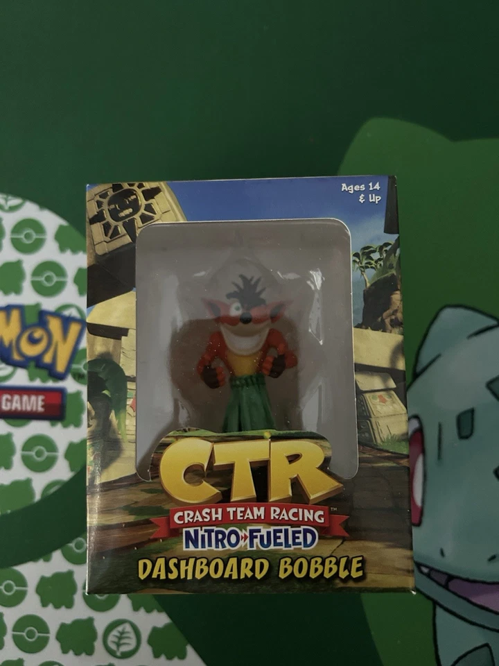 Tablero de instrumentos CTR Crash Team Racing Nitro Bobble nuevo en caja Foto 1 de 4