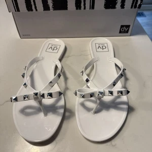 DV Dolce Vita Damen Solar Flip-Flop Sunkissed weiß Größe 8 - Bild 1 von 6