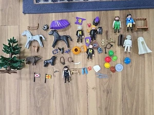 Konvolut verschiedene Playmobil Figuren Tiere und Zubehör u.a. GITD Ghost - Bild 1 von 4
