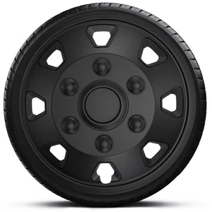 FOR KIA CARENS 16" INCH WHEEL TRIMS HUB CAPS SILVER ITAH DEEP DISH 4PC - Picture 1 of 4