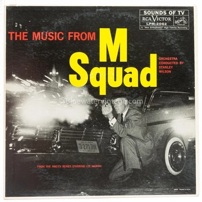 LP The Music from M Squad Lee Marvin TV Soundtrack RCA Victor 1959 Mono! Foto 1 de 3