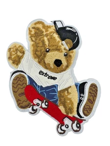 POLO RALPH LAUREN EXTRA LARGE SEW ON EXTREME BEAR PATCH VERY RARE AUTHENTIC #23! - Picture 1 of 1