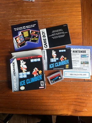Ice Climber Classic NES Series (Nintendo Game Boy Advance, 2004) Complete In Box - Image 1 of 2