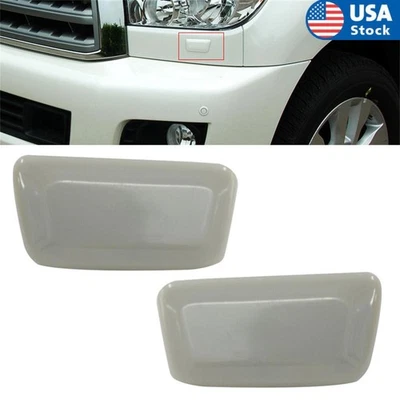 Headlight Washer Cover Left & Right Replacement For Toyota Sequoia 2008-2020 USA Foto 1 de 4