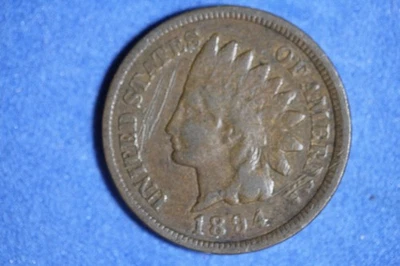 ESTATE FIND 1894 - Indian Head Cent!!  #N07246 - Image 1 of 2