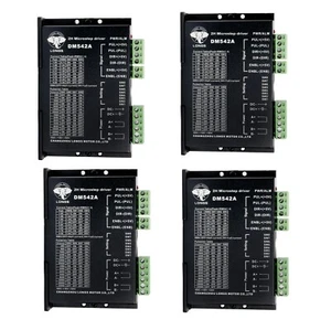 EU Free Ship 4PC Stepper Driver controller DM542A 4.2A 18-50VDC for Nema23/17 - Picture 1 of 6
