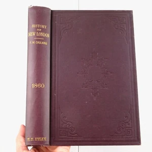 History of New London Connecticut Frances Manwaring Caulkins 1895 Hardcover - Bild 1 von 7