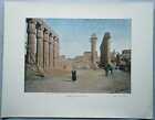 Ca.1895 French Photochrom Ruins In Luxor, Egypt (#467)