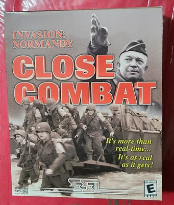 Close Combat Normandy (PC CD) New US Retail Store Big Box Edition Sealed - RARE! - Image 1 of 4
