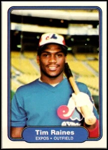 Fleer #202 Tim Raines 1982 - ¡Envío gratuito de la corte! - Imagen 1 de 2