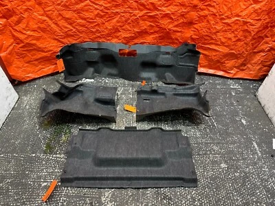 93-97 HONDA DEL SOL - TRUNK LINING CARPET TRIM SET - LEFT RIGHT CENTER OEM #256 - Image 1 of 4