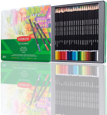 Derwent Academy Colouring Pencils, Set of 24 in Tin Box, Blendable Multicolour &