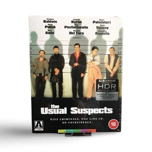 Arrow Video THE USUAL SUSPECTS 4K UHD Blu-ray Limited Edition Brand New Sealed - Photo 1/6