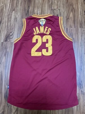 2016 NBA Finals Champions Cleveland Cavaliers LeBron James Basketball Jersey XL - Image 1 of 4