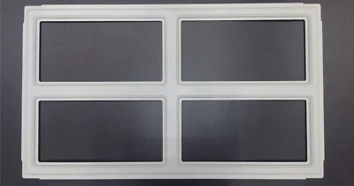 Colonial 509 Replacement Window Inserts/Short Panel Clopay Garage Doors White - Image 1 of 3