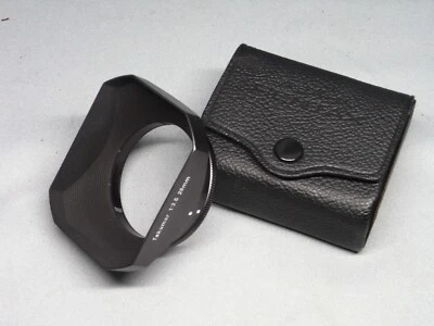Pentax Takumar 28mm f3.5+ 28/3.5 Wide lens shade 49mm Slip-on Metal Hood - Image 1 of 4