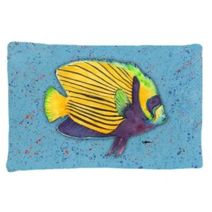 Carolines Treasures 8579PILLOWCASE 20.5 x 30 in. Tropical Fish on Blue Moistu... - Picture 1 of 1
