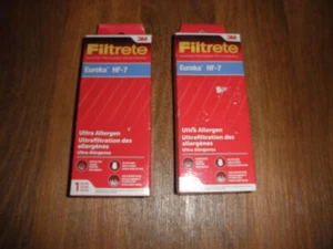 Lot of 2 Filtrete 67807C Ultra Allergen Vacuum Filter Eureka HF-7 - Picture 1 of 5
