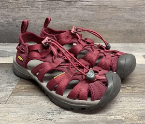 Keen Whisper Outdoor Hiking Sandals Shoes Beet Red (1012229) Women’s Size 8 - Picture 1 of 8